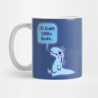 Sadboi hours - blue Mug